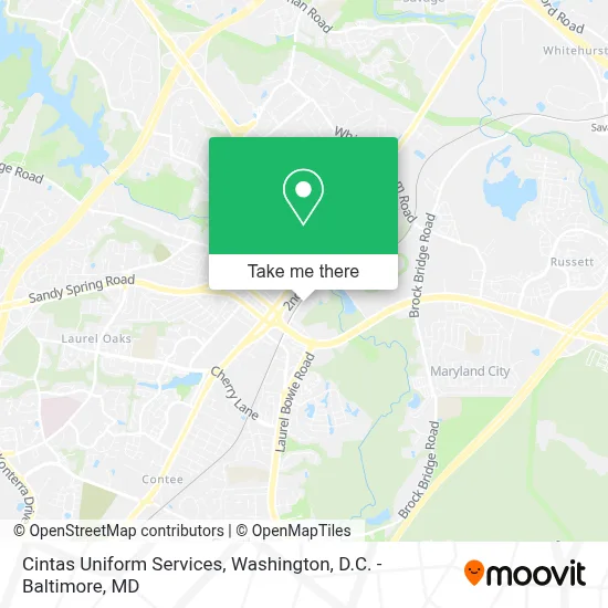 Cintas Uniform Services map