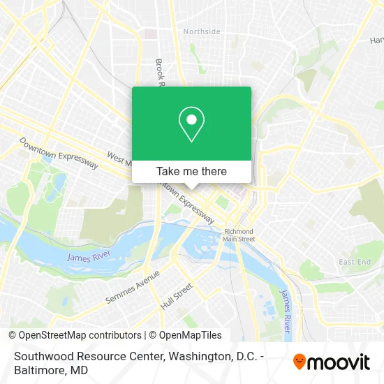 Southwood Resource Center map