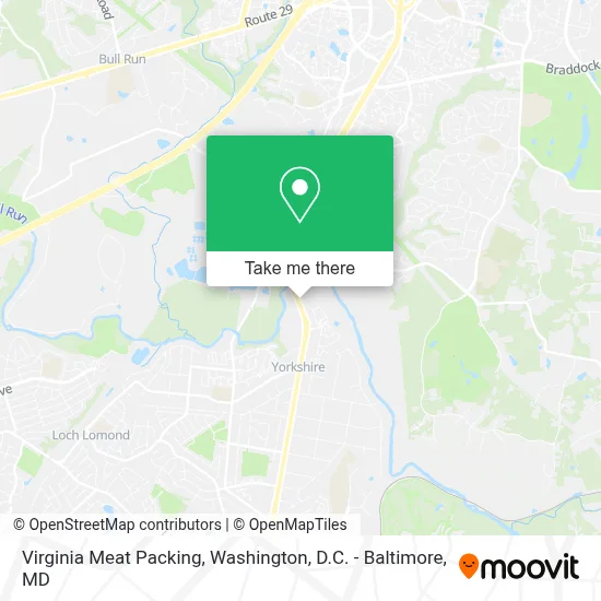 Virginia Meat Packing map