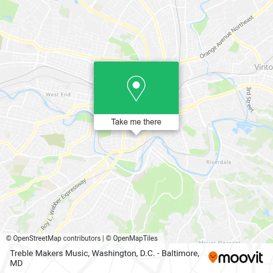 Treble Makers Music map