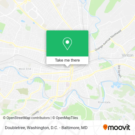 Doubletree map