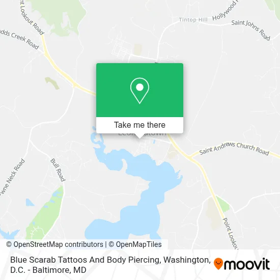 Blue Scarab Tattoos And Body Piercing map