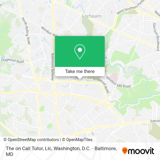 The on Call Tutor, Llc map