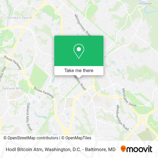 Hodl Bitcoin Atm map