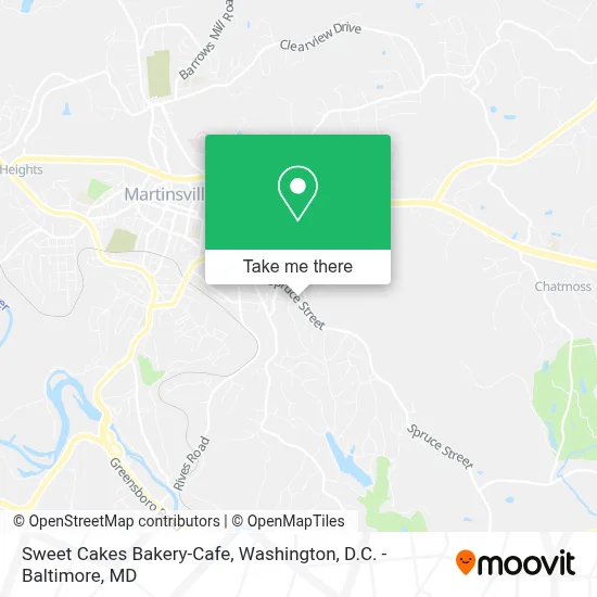 Sweet Cakes Bakery-Cafe map