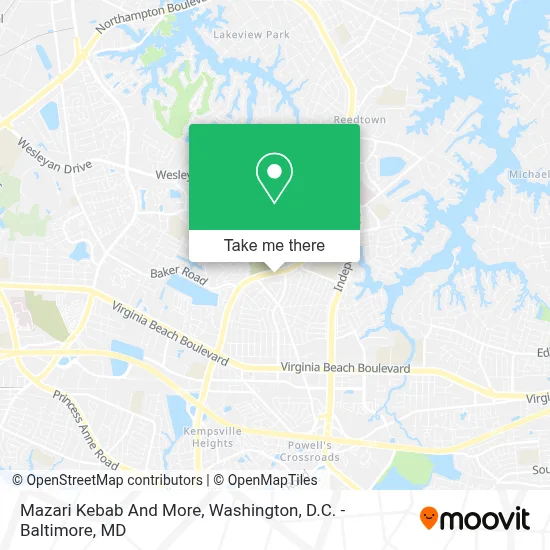 Mazari Kebab And More map