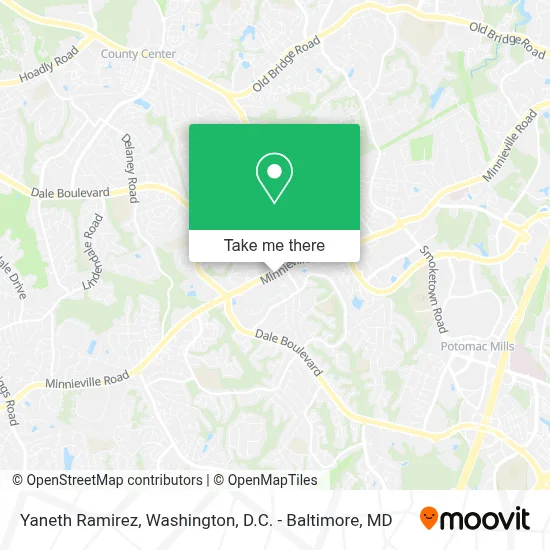 Yaneth Ramirez map