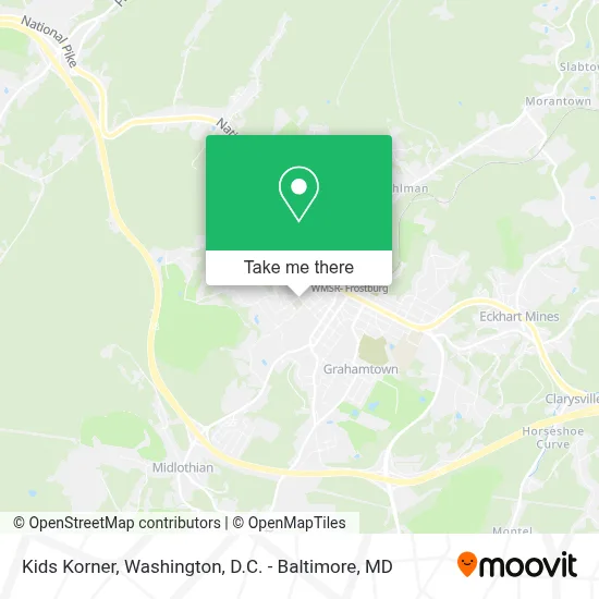 Kids Korner map