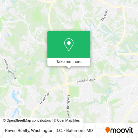 Raven Realty map