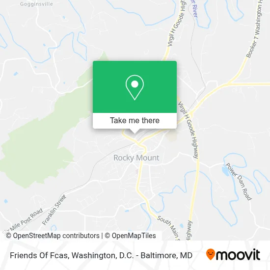 Friends Of Fcas map