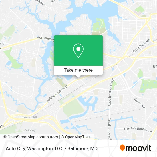 Auto City map