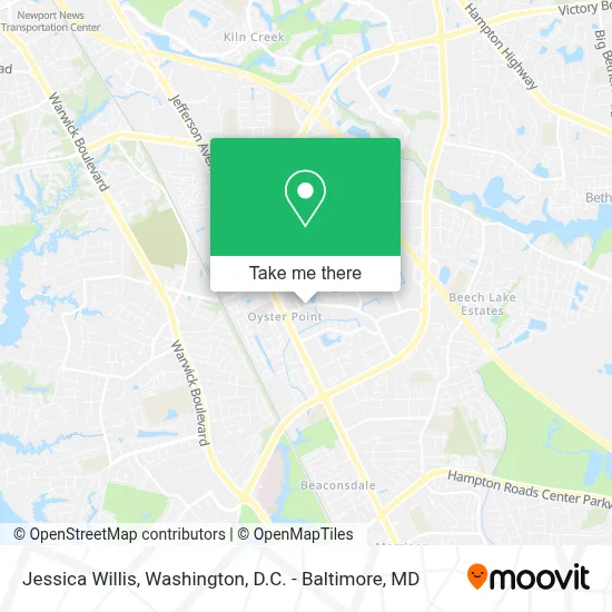 Jessica Willis map