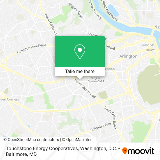 Touchstone Energy Cooperatives map
