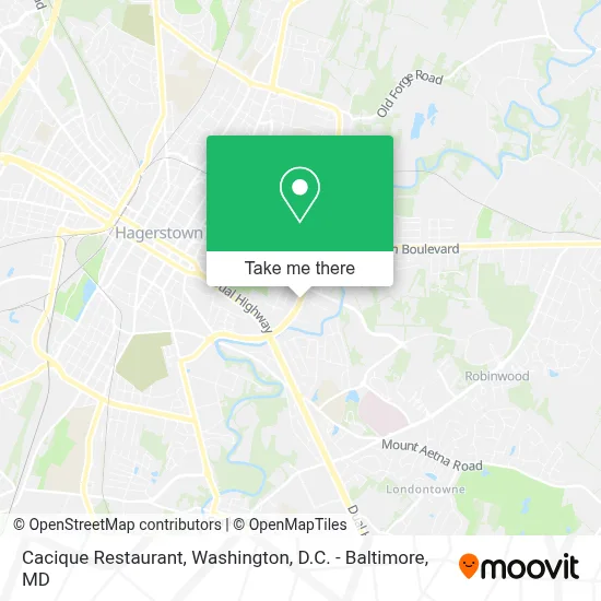 Cacique Restaurant map