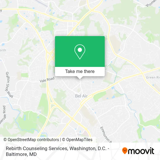 Rebirth Counseling Services map