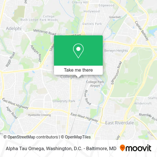 Alpha Tau Omega map
