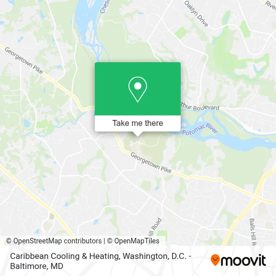 Caribbean Cooling & Heating map