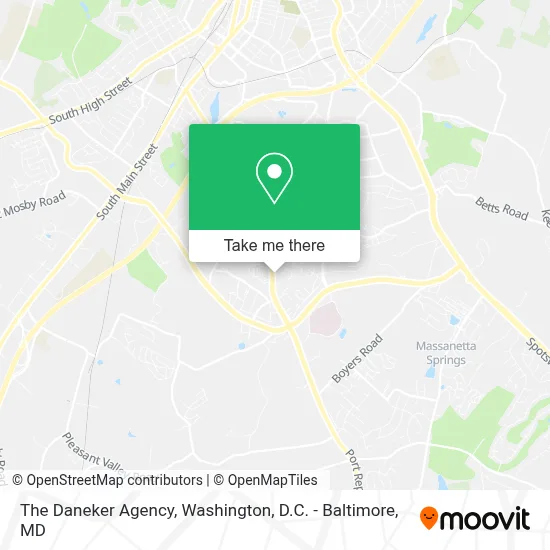 The Daneker Agency map
