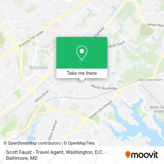 Scott Faust - Travel Agent map
