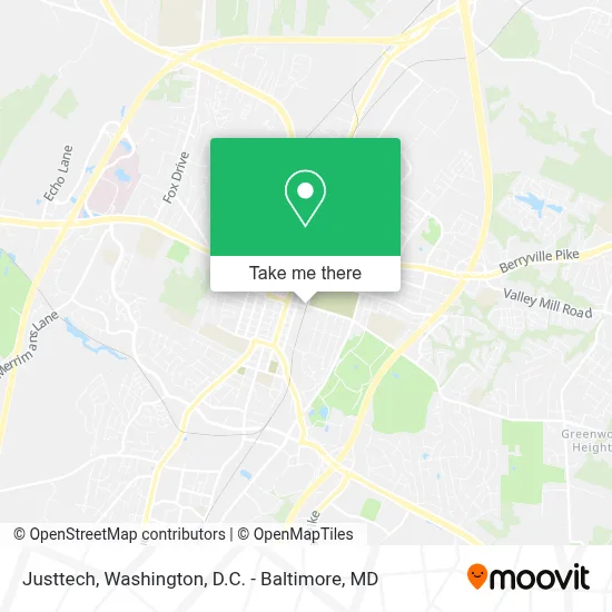 Justtech map