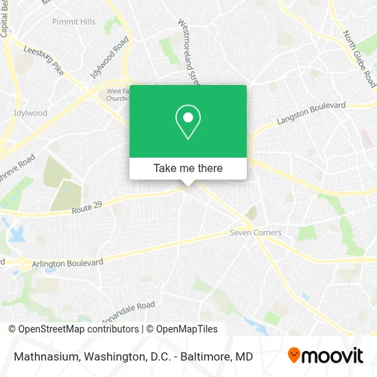 Mathnasium map