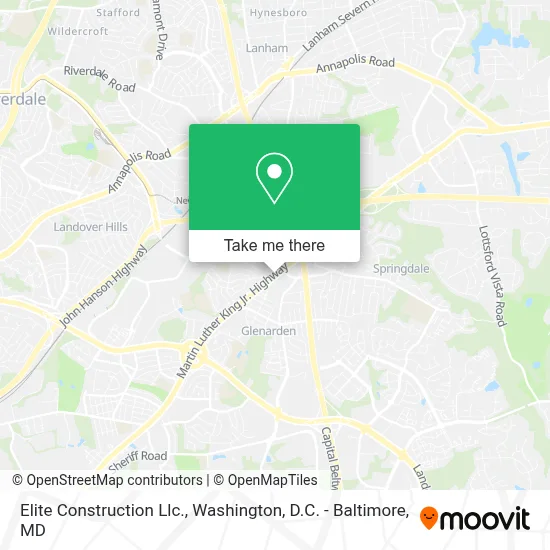 Elite Construction Llc. map
