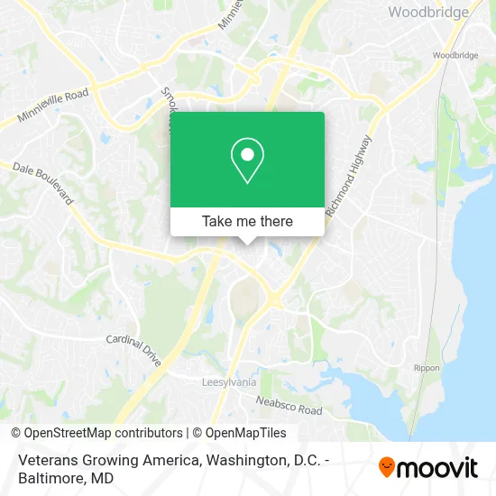 Veterans Growing America map