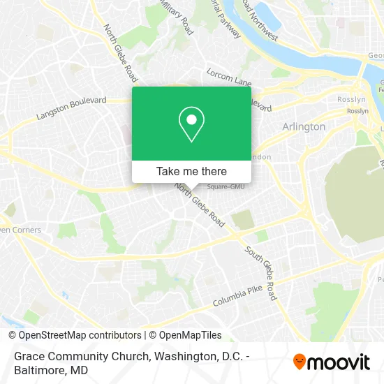 Grace Community Church map