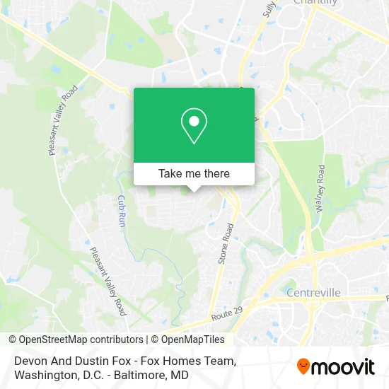 Devon And Dustin Fox - Fox Homes Team map