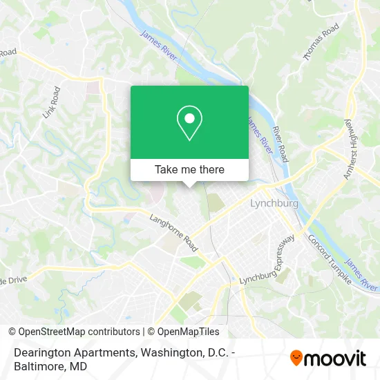 Dearington Apartments map