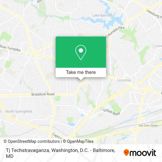 Tj Techstravaganza map