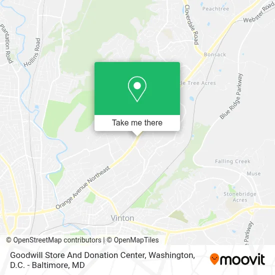 Goodwill Store And Donation Center map
