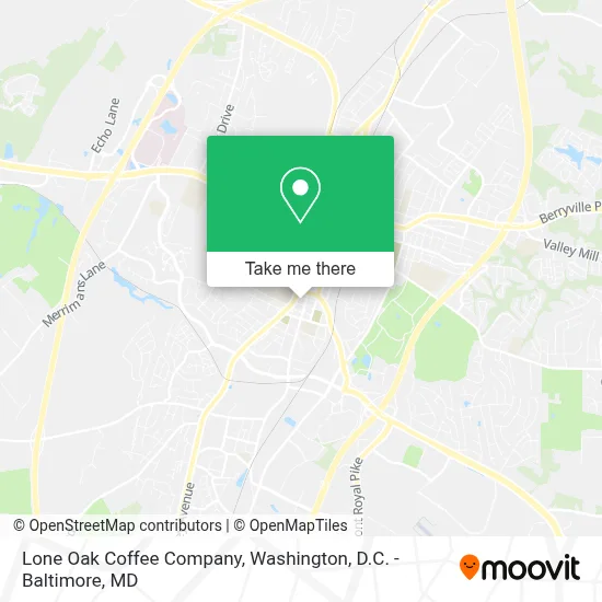 Lone Oak Coffee Company map