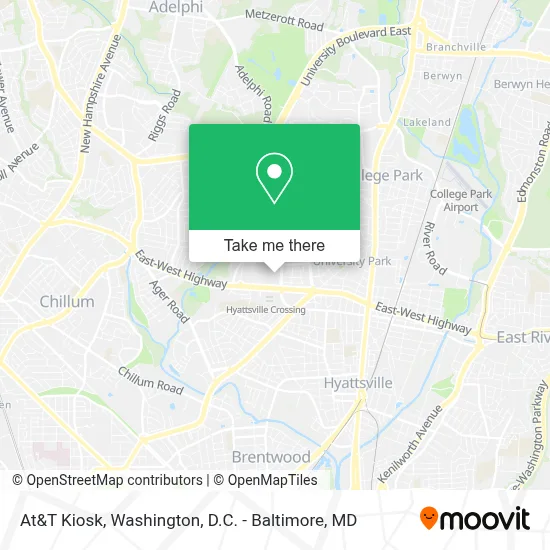 At&T Kiosk map
