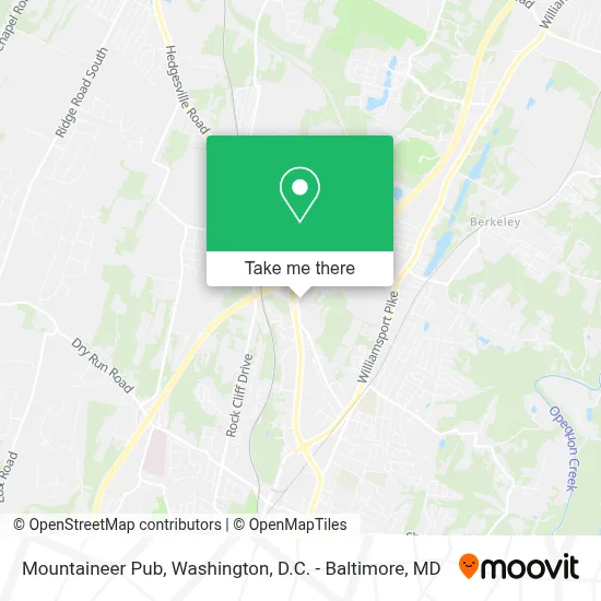 Mountaineer Pub map