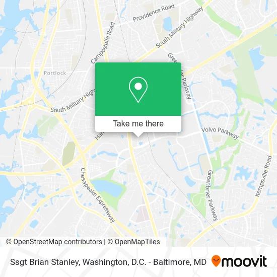 Ssgt Brian Stanley map