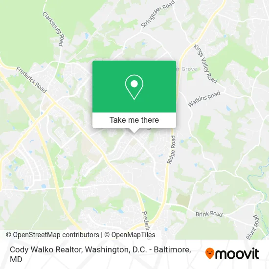 Cody Walko Realtor map