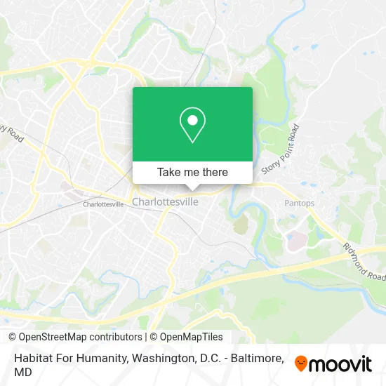 Habitat For Humanity map