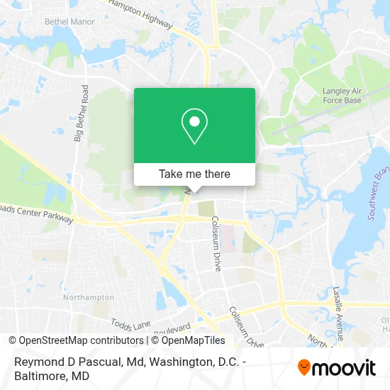 Reymond D Pascual, Md map