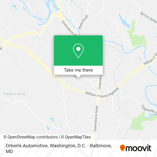 Orben's Automotive map