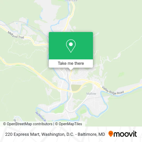 220 Express Mart map
