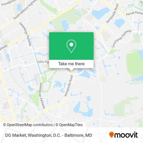 Dg Market map