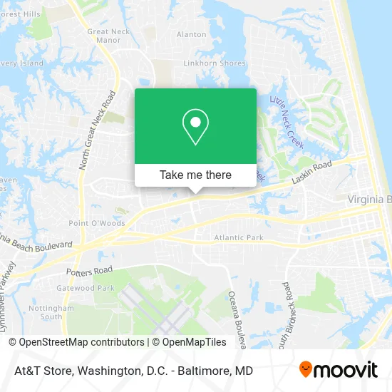 At&T Store map