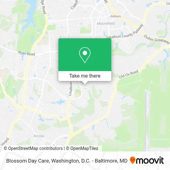 Blossom Day Care map