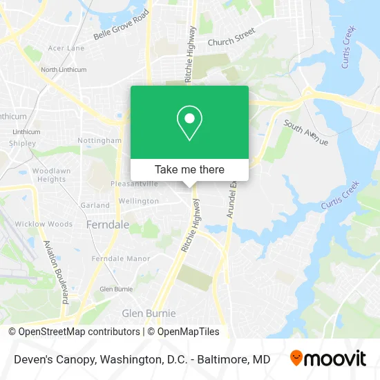 Deven's Canopy map