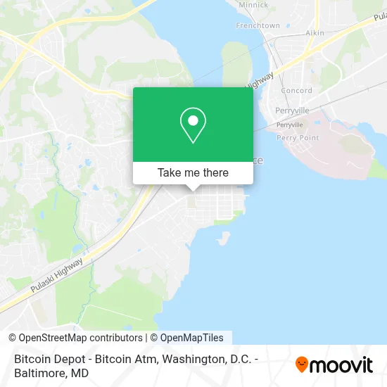 Bitcoin Depot - Bitcoin Atm map
