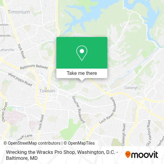 Wrecking the Wracks Pro Shop map