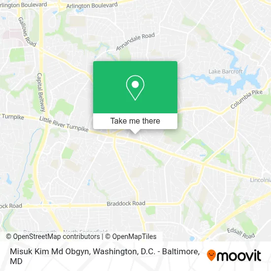 Misuk Kim Md Obgyn map