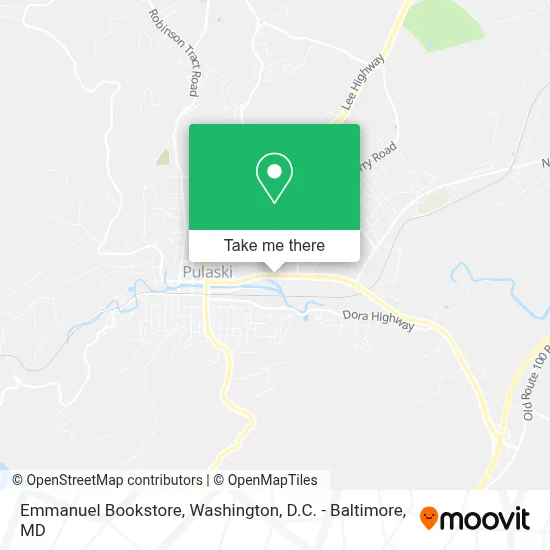 Emmanuel Bookstore map