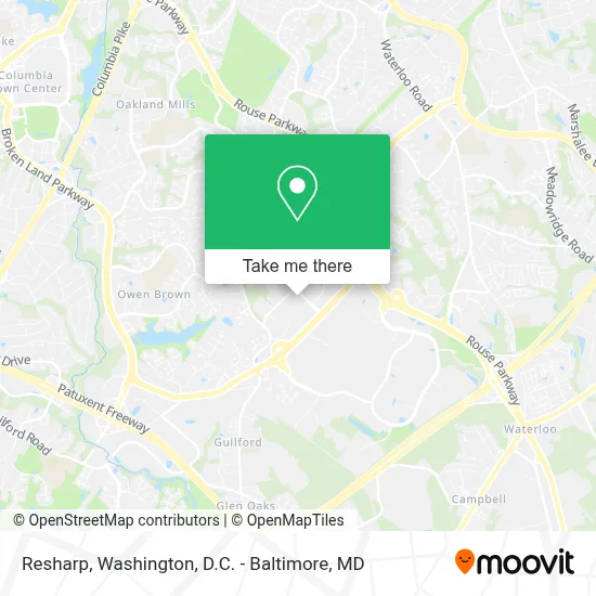Resharp map